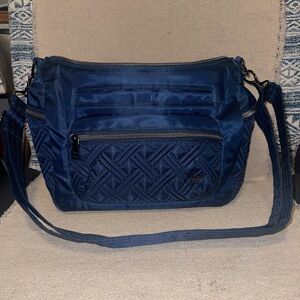 Lug Cha Cha Crossbody bag - Indigo Blue - Like new!